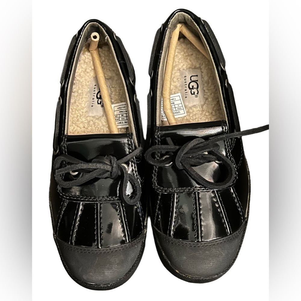 Women’s Australian UGG Waterproof Black Moccasin